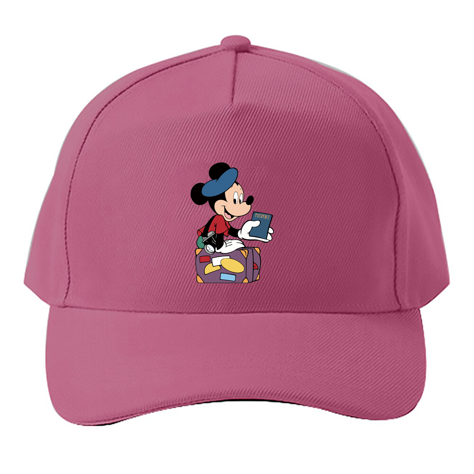 （画像用） ミッキーマウス Mickey Mouse ベースボールキャップ 綿100％ 男女兼用 帽子 スポーツ
